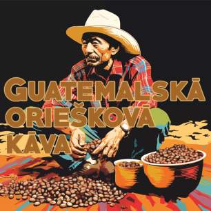 Guatemalská Oriešková Káva