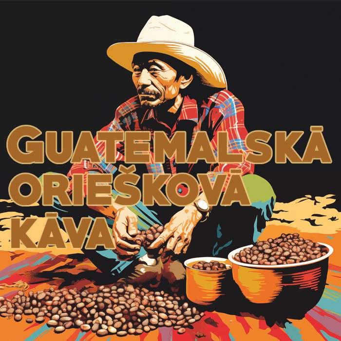 Guatemalská Oriešková Káva